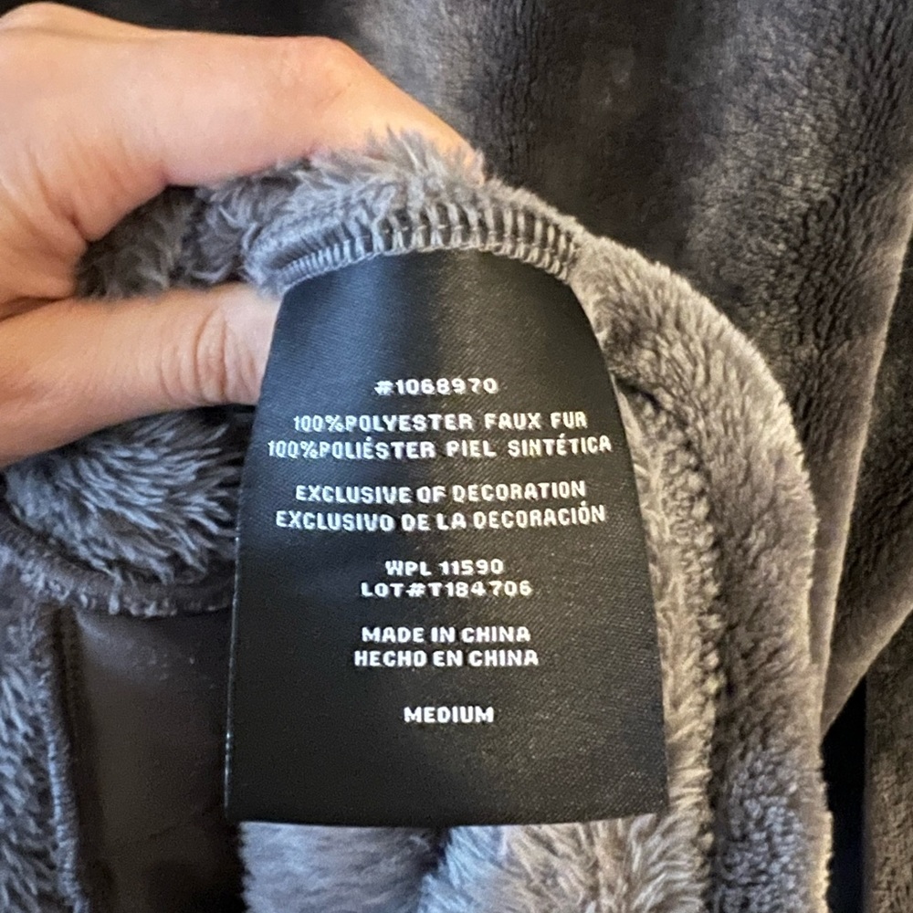 32 Degrees Super Soft Fuzzy Jacket Medium - image 5